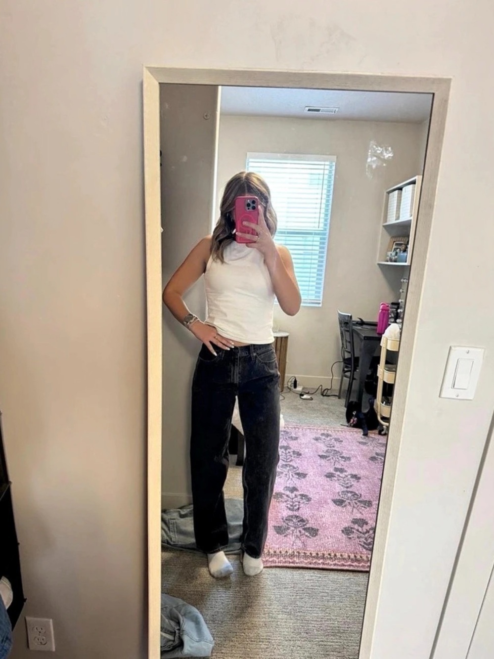Levi’s Dad Jean in black Waist 27 Like New